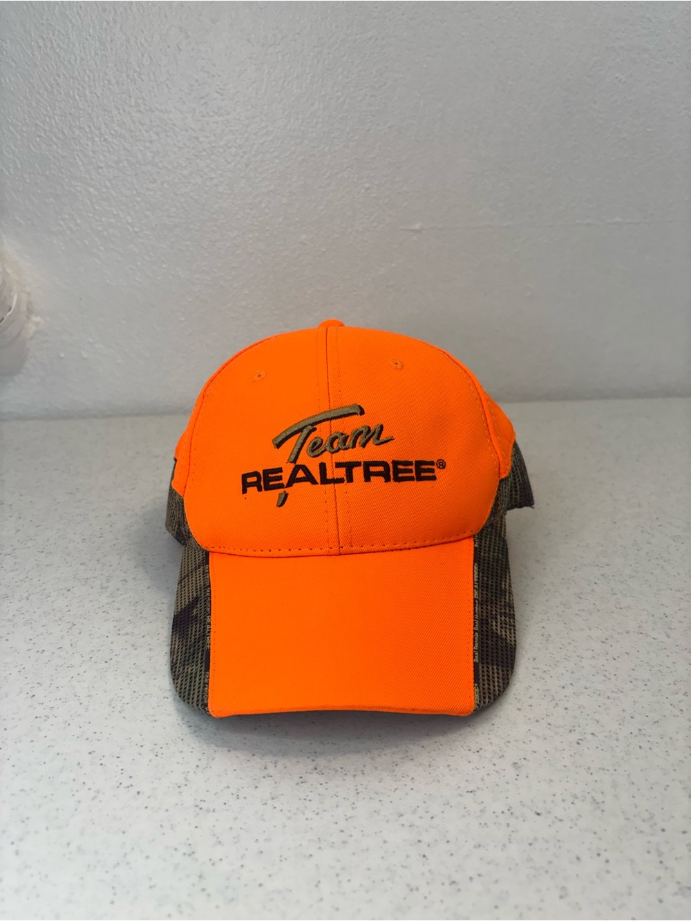 Team Realtree Orange Camouflage Hat